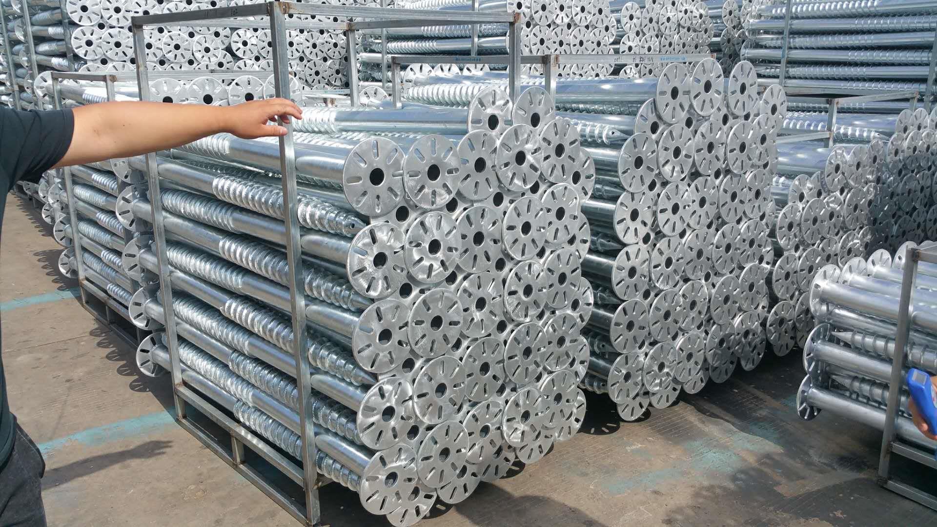  ground screw for fencing systems