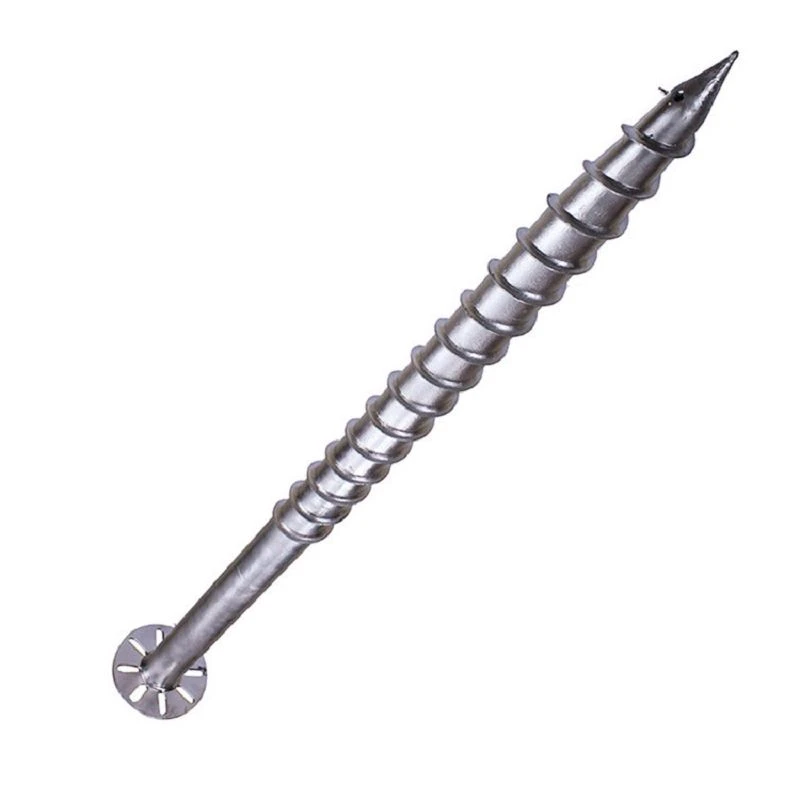 orange screw ground anchors