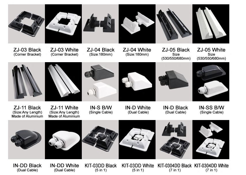 Rv Solar Panel Brackets Accessories