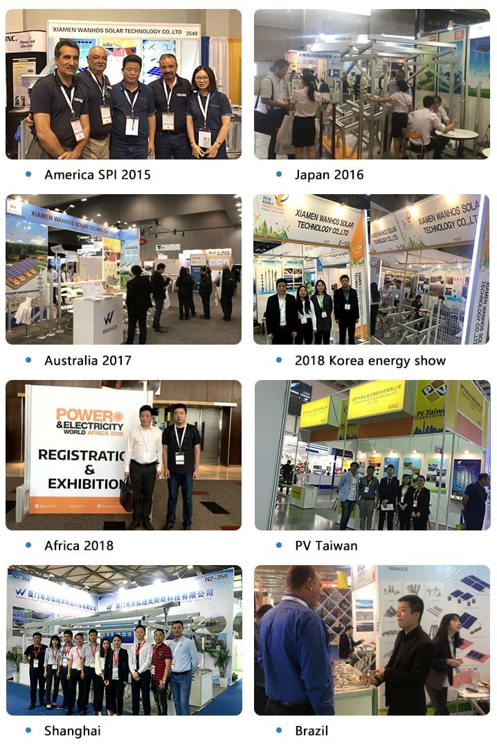 Exhibition of Solar Roof Mount Rack Exhibition of Solar Roof Mount Rack