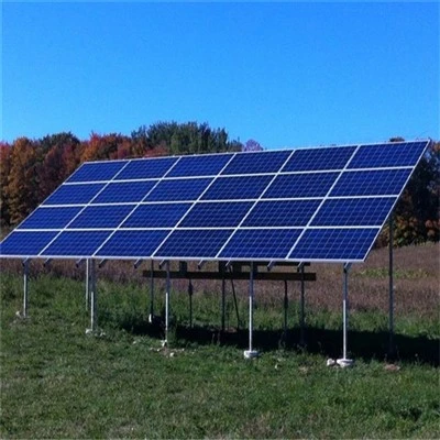 Verstelbare kantelbare grondmontage op zonne-energie