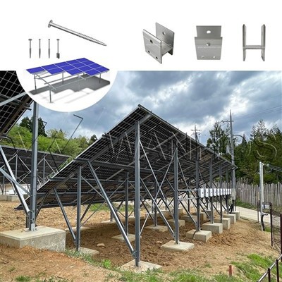 Solar PV grondbevestigingstructuur