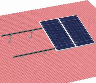 Verstelbare hellende dak Solar montage rek
