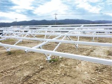 Aluminiumrails Voor Zonnepanelen Montage Grondschroef Anker