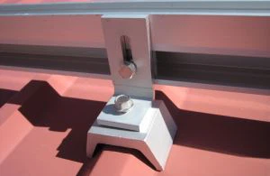 Aluminium platte klem van zonnedaksysteem