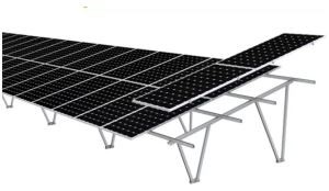 Hoogwaardig stalen zonnepaneel grondmontage reksysteem