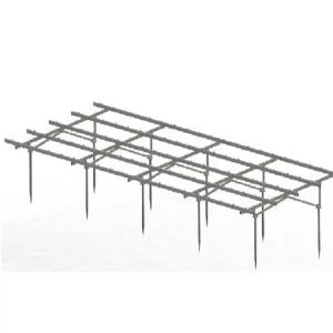 Heet verkoop stalen stapel Solar Mount grondbevestiging