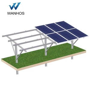 Grondstekkers voor zonnepanelen op de grond