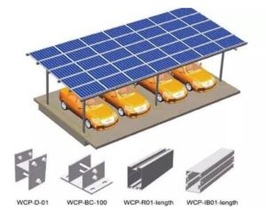 Solar Carport reksysteem van hoge kwaliteit