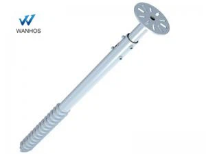 Stainless Steel Q235 Screw In Ground Anchors For Solar Mounting