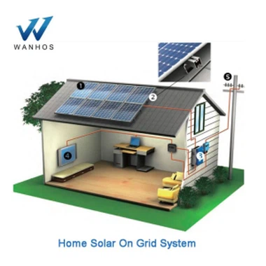 25kw Home Zonnepaneel Set On Grid System