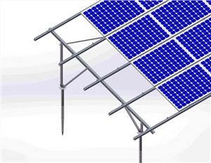 Aluminium grondmontagesystemen op zonne-energie