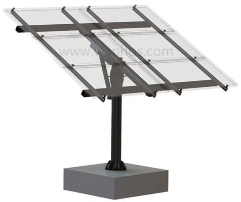 Solar Energy Systems Home Pole Mount Solar Panel Stand Structure Solar Water Pump System