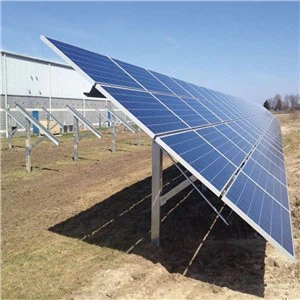 Beugel voor zonnepaneelpaal