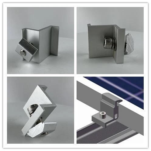 Solar Roof Mount Rack Mid&End Clamp